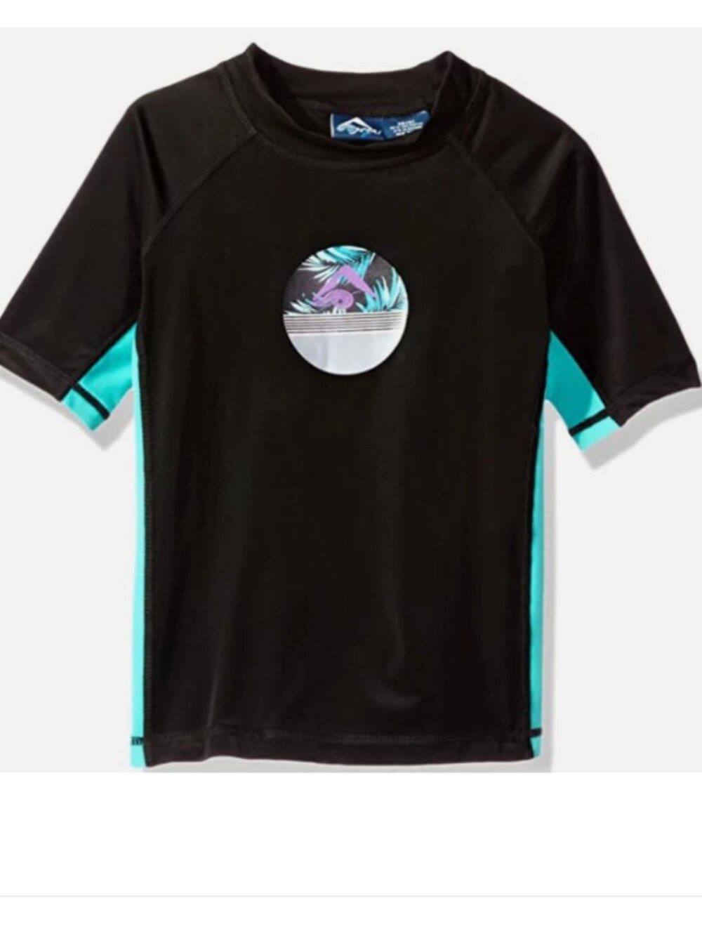 NEW KANU Surf Boys' Haywire UPF 50+ Sun Protective Rashguard Swim Shirt, Sz. 2